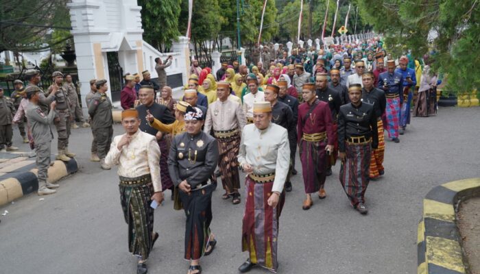 Mallekke Wai, Ritual Air Suci Warnai Hari Jadi Luwu ke-67