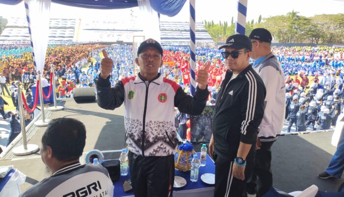 Di Hadapan 72 Ribu Guru, Tenaga Ahli Menag Bawa Pesan Kesejahteraan di Sidrap