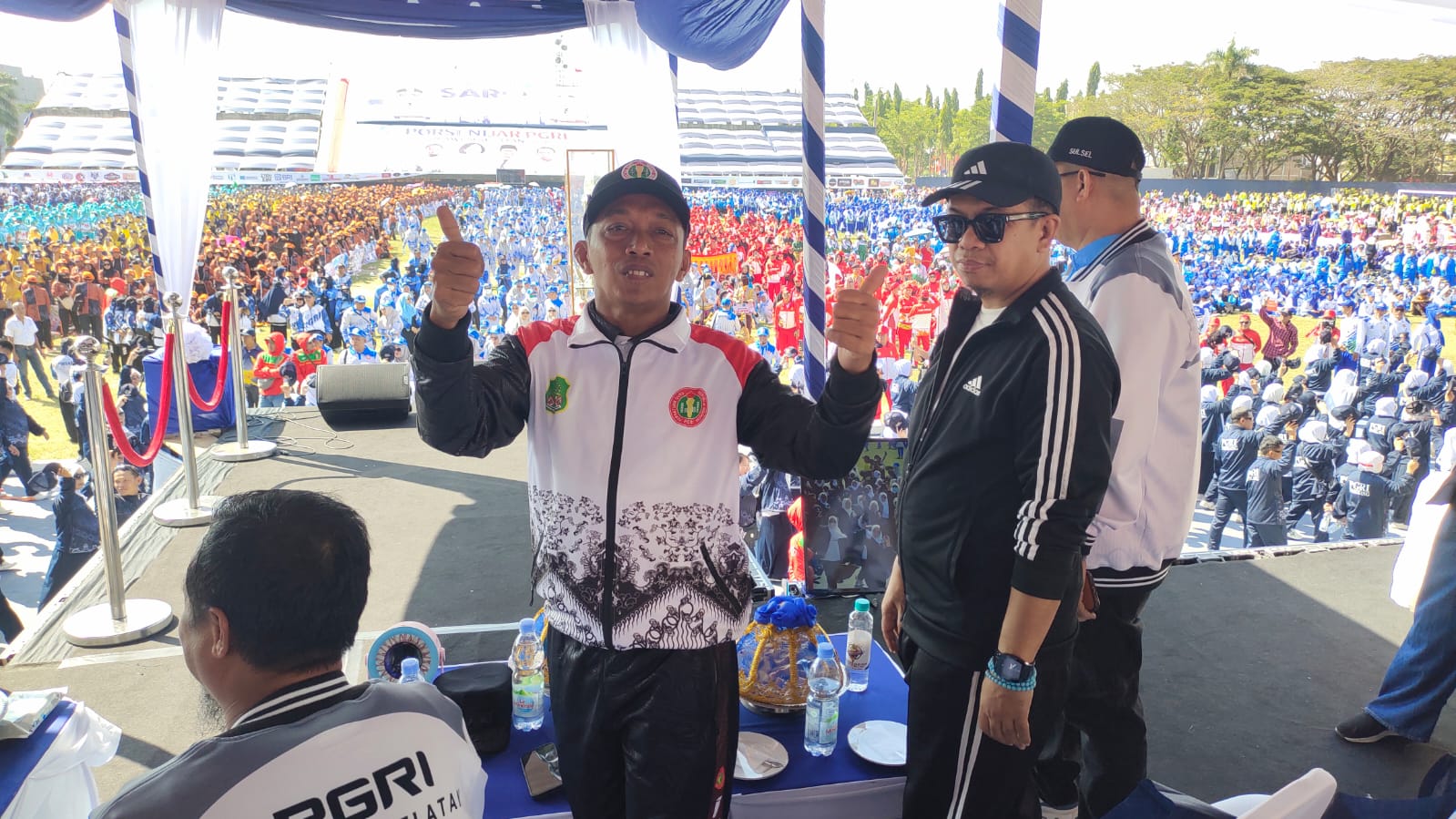 Di Hadapan 72 Ribu Guru, Tenaga Ahli Menag Bawa Pesan Kesejahteraan di Sidrap