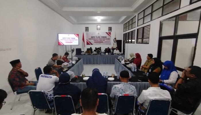 Rekapitulasi Triwulan II, KPU Sidrap Tetapkan Daftar Pemilih Sentuh Angka 244.404 Jiwa