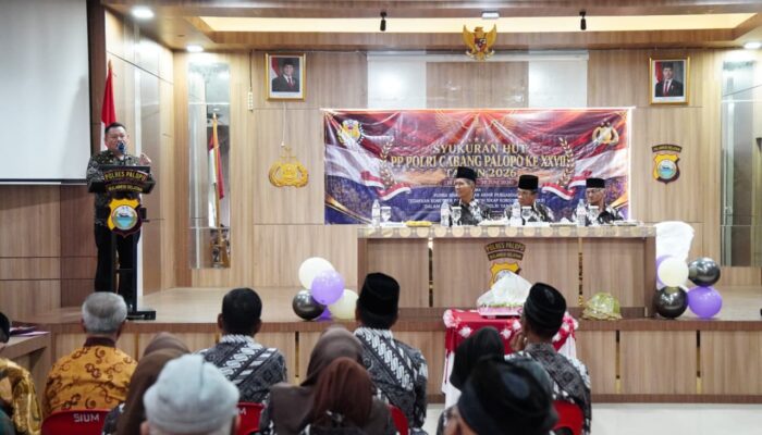 Peringati HUT ke-27 PP Polri Palopo, Taufik Gurrahman: Purna Bakti Bukan Akhir Pengabdian