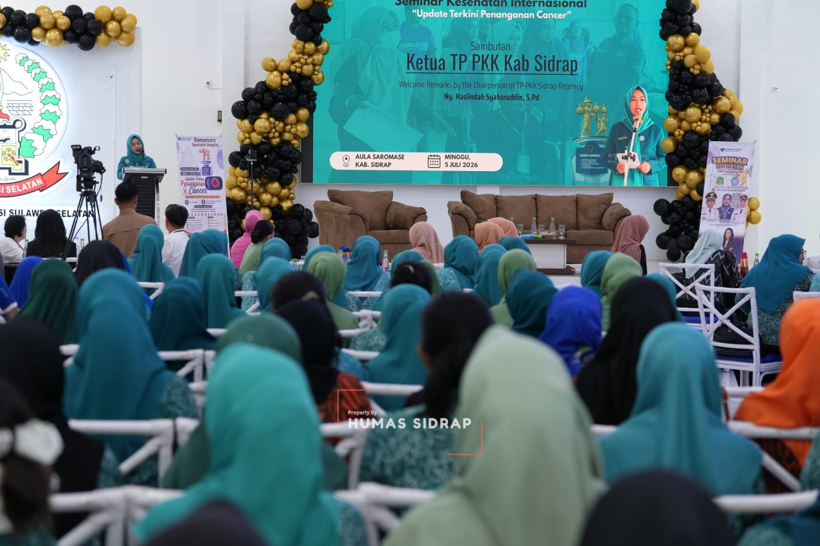 TP PKK Sidrap Gelar Seminar Kanker Internasional, Ingatkan Pentingnya Deteksi Dini