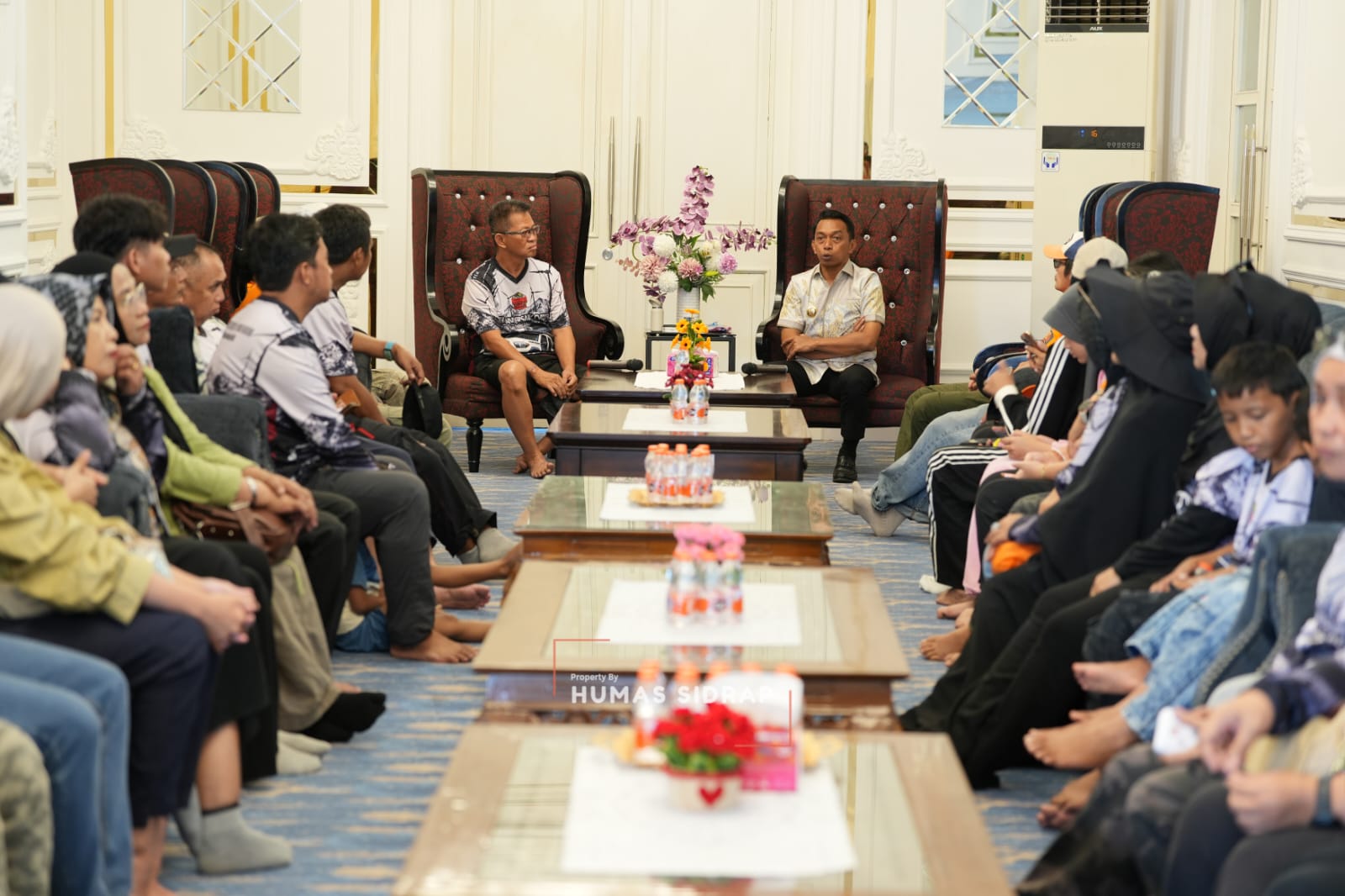 Syaharuddin Alrif Sambut Komunitas Camper Van di Rujab Bupati Sidrap