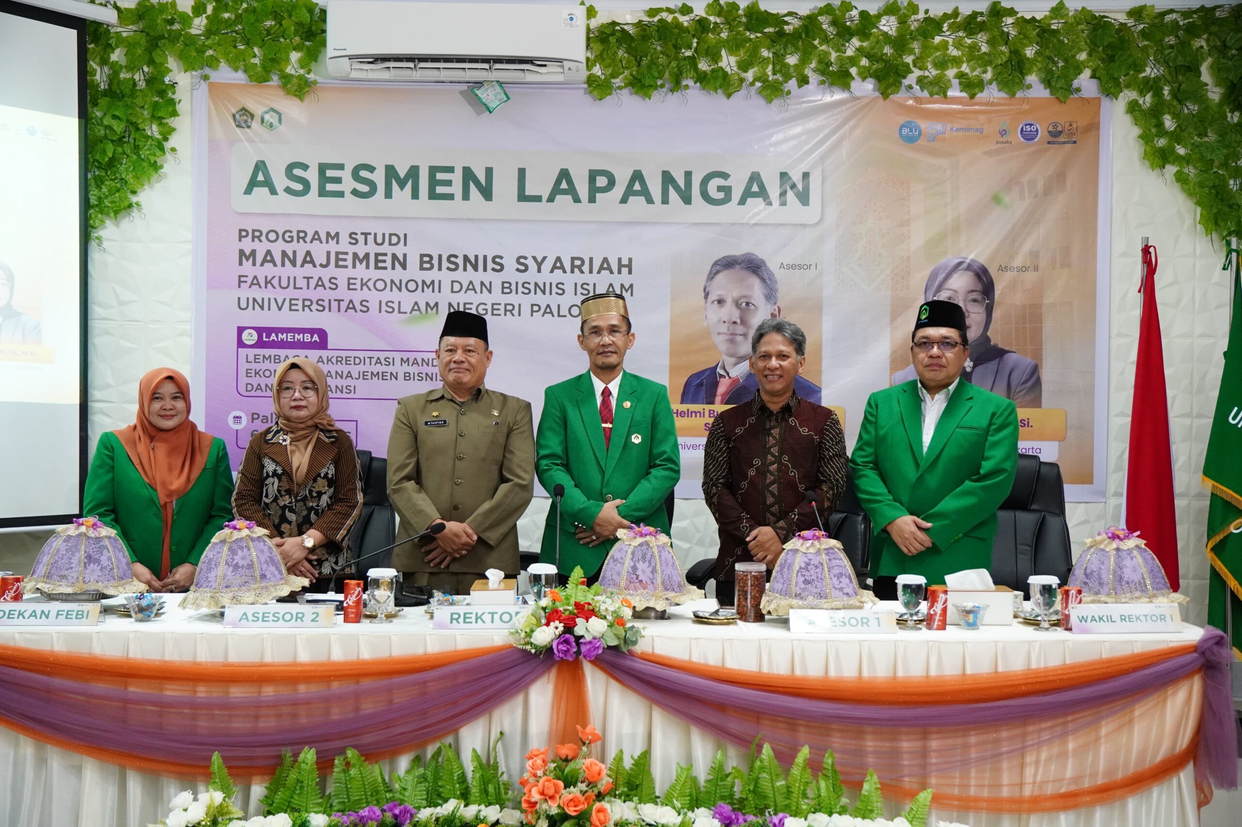 Visitasi Akreditasi Manajemen Bisnis Syariah, Pemkot Palopo Apresiasi Peran UIN Palopo
