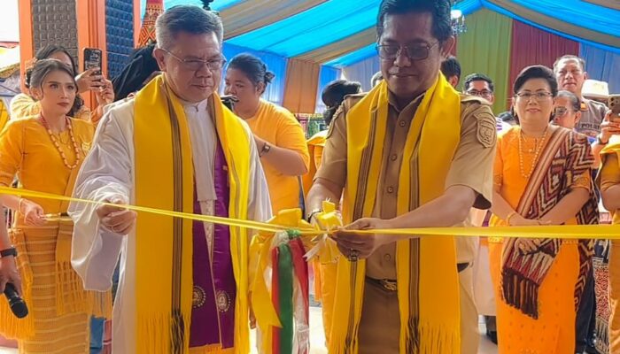 Resmikan Gereja Kibaid Palopo, Ini Pesan Sekda Palopo