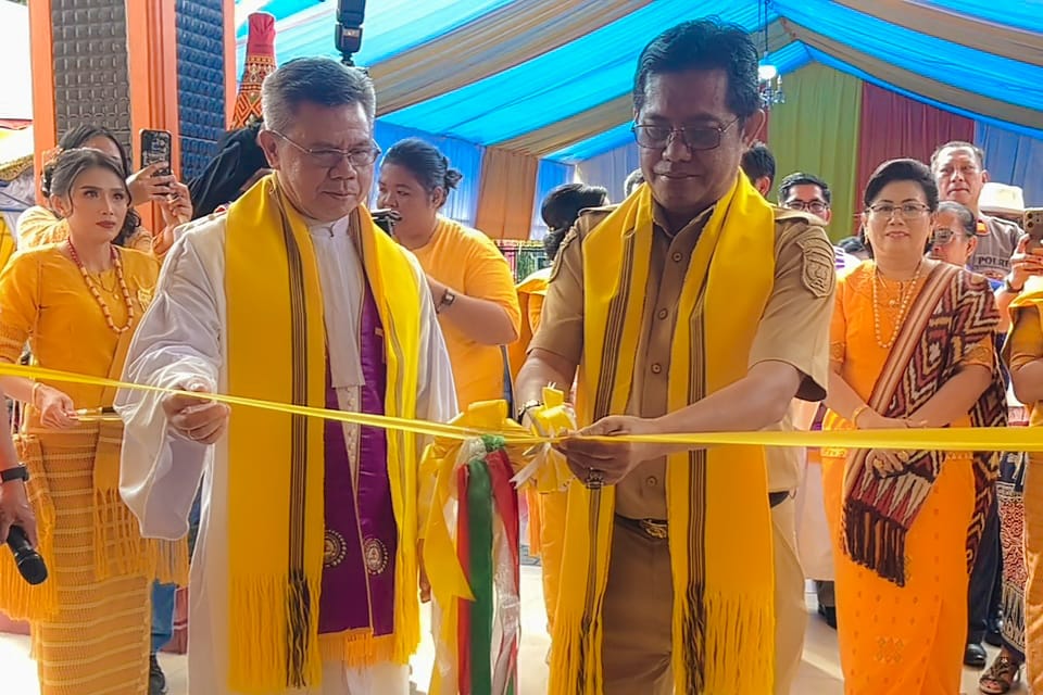 Resmikan Gereja Kibaid Palopo, Ini Pesan Sekda Palopo