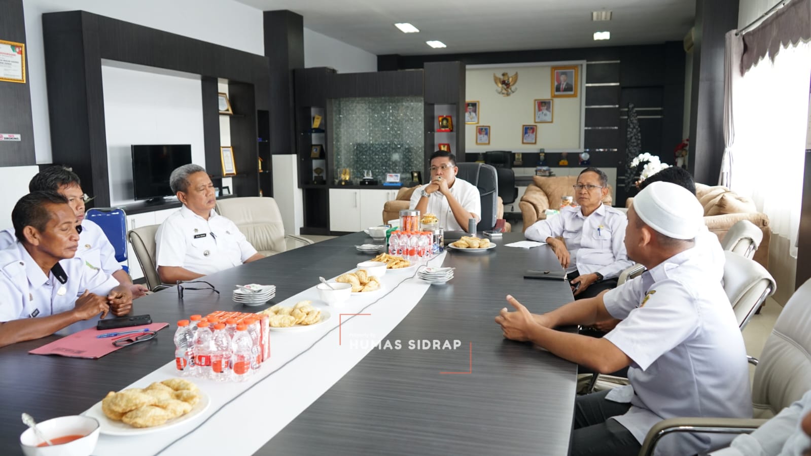 Sekda Sidrap Ikuti Rakor Kemendagri Bahas Program Bantuan Rumah Swadaya