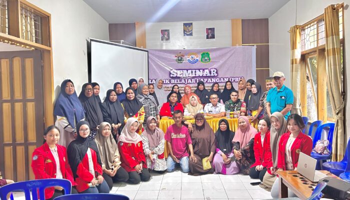 Mahasiswa PBL FKM UNHAS Gelar Seminar Akhir di Kelurahan Majjelling Wattang Sidrap
