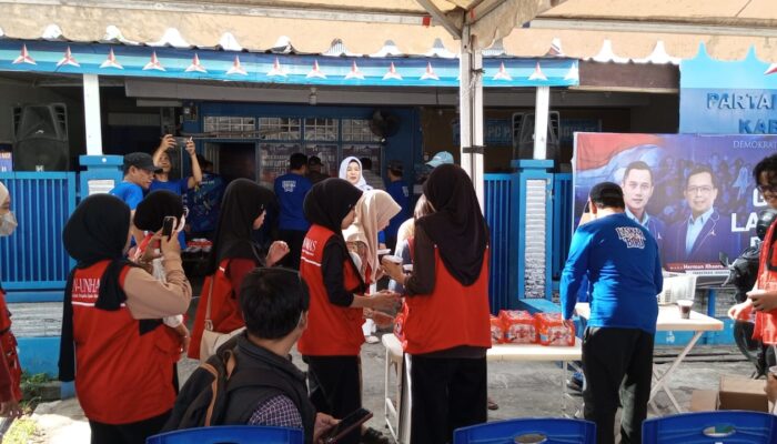 Sambut HUT ke 25, DPC Partai Demokrat Sidrap Gelar Bakti Sosial dan Kesehatan