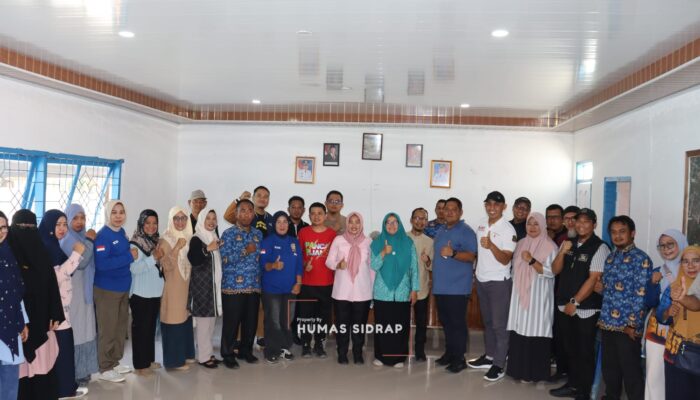 Wabup Sidrap Tinjau Kesiapan Kelurahan Kadidi Hadapi Lomba Tingkat Provinsi