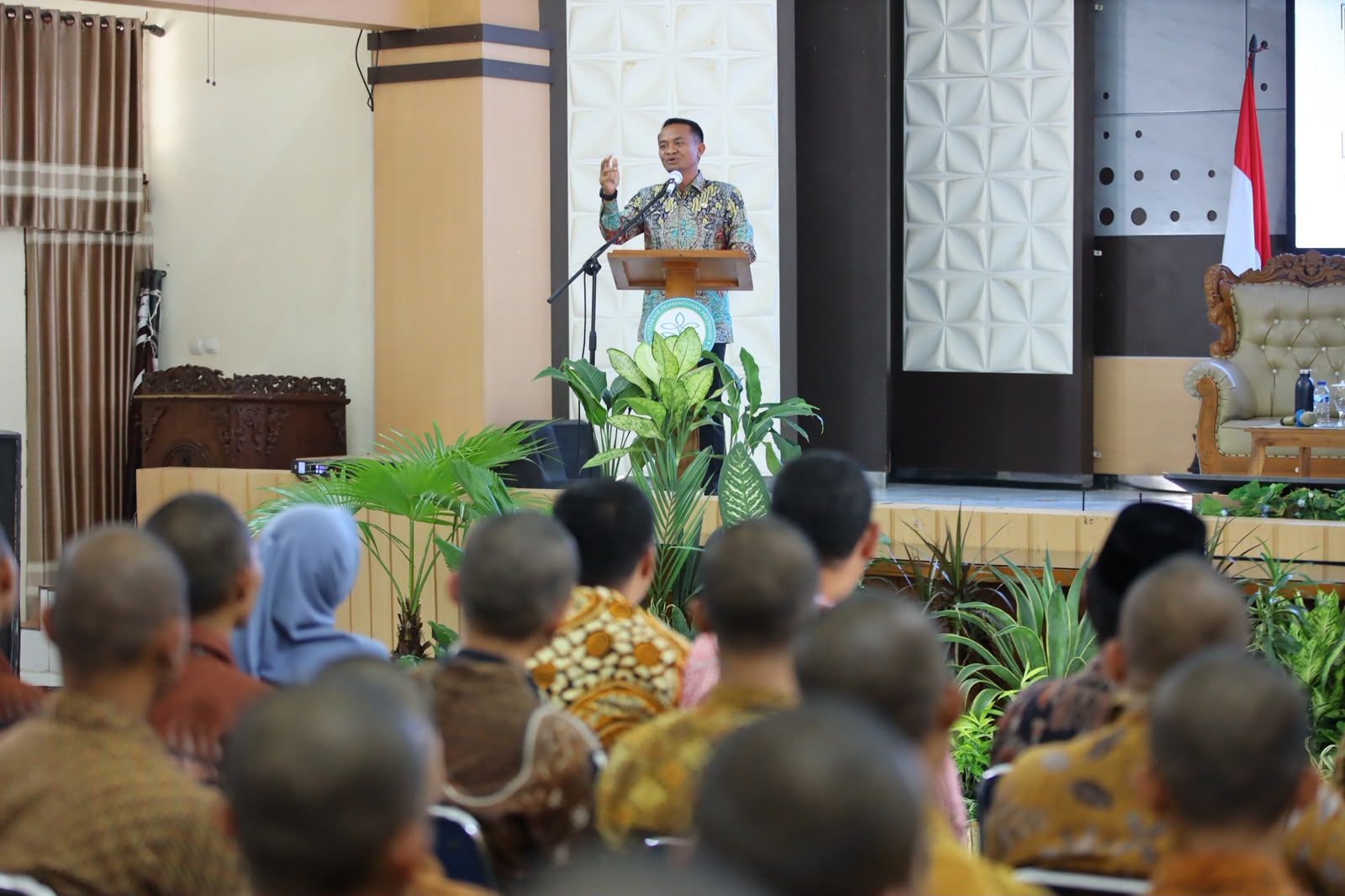 Ajak Mahasiswa Jadi Penggerak Swasembada Pangan, Bupati Bone Beri Kuliah Umum