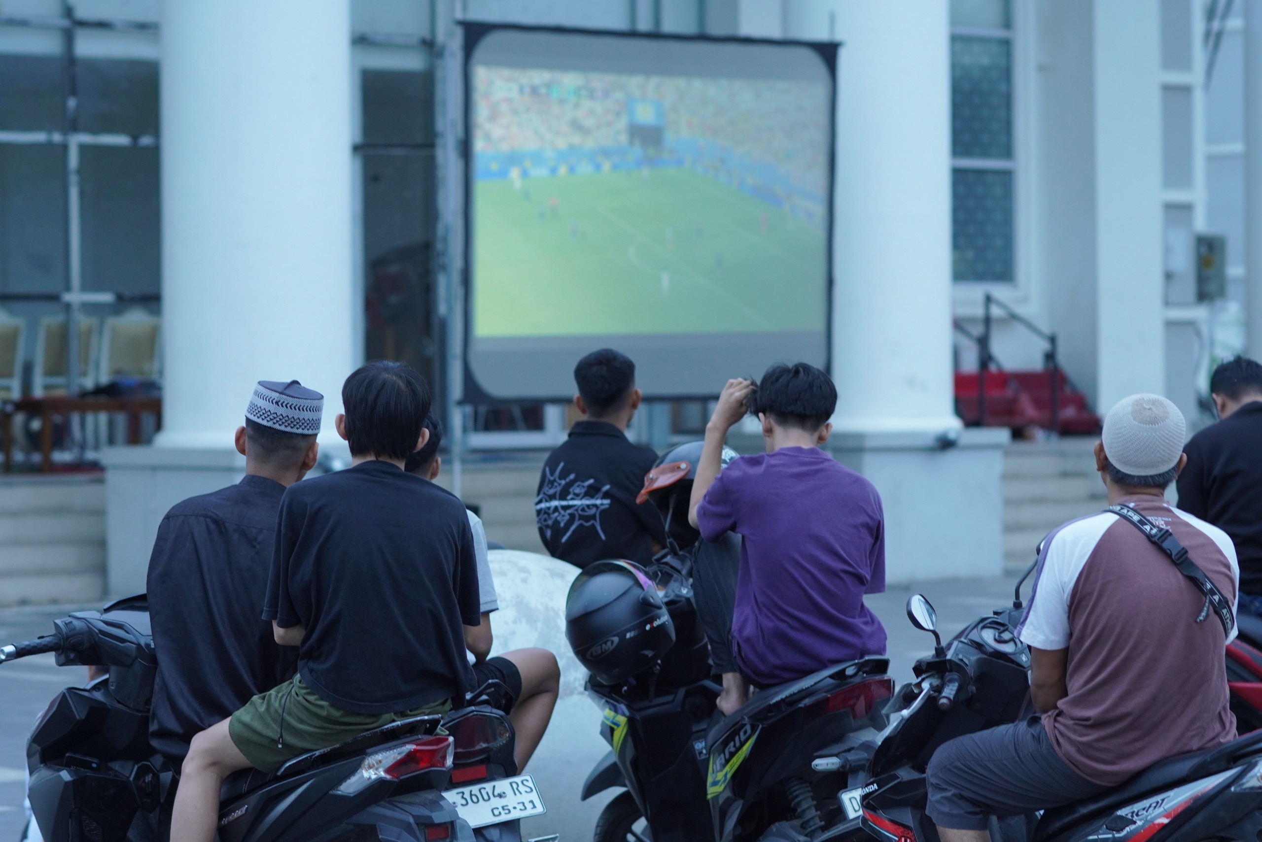 Pemkot Palopo Fasilitasi Warga Nobar Final Piala Dunia