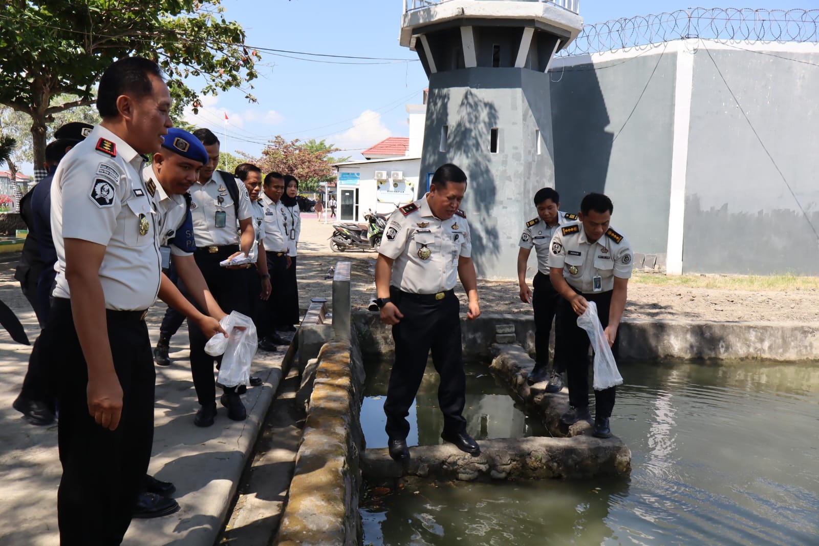 Rutan Kelas IIB Sidrap Sulap Sarana Asimilasi Jadi Kolam Budi Daya Ikan Nila
