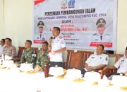 Bupati Bone Resmikan Jalan Lapeccang- Lonrong