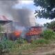 Tragedi di Desa Tallumae, Satu Unit Rumah Panggung Ludes Dilalap Si Jago Merah