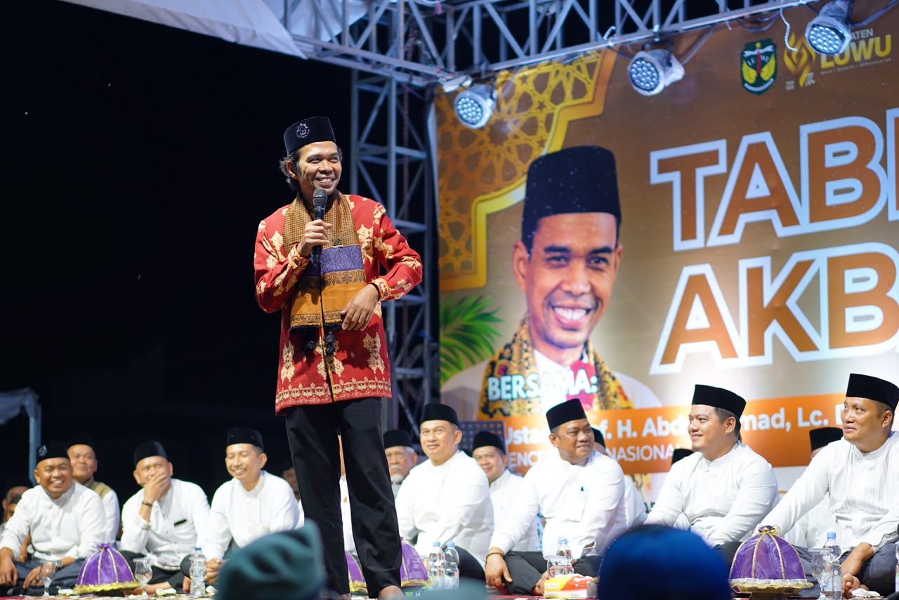 Ustadz Abdul Somad Apresiasi Program Keagamaan Pemkab Luwu
