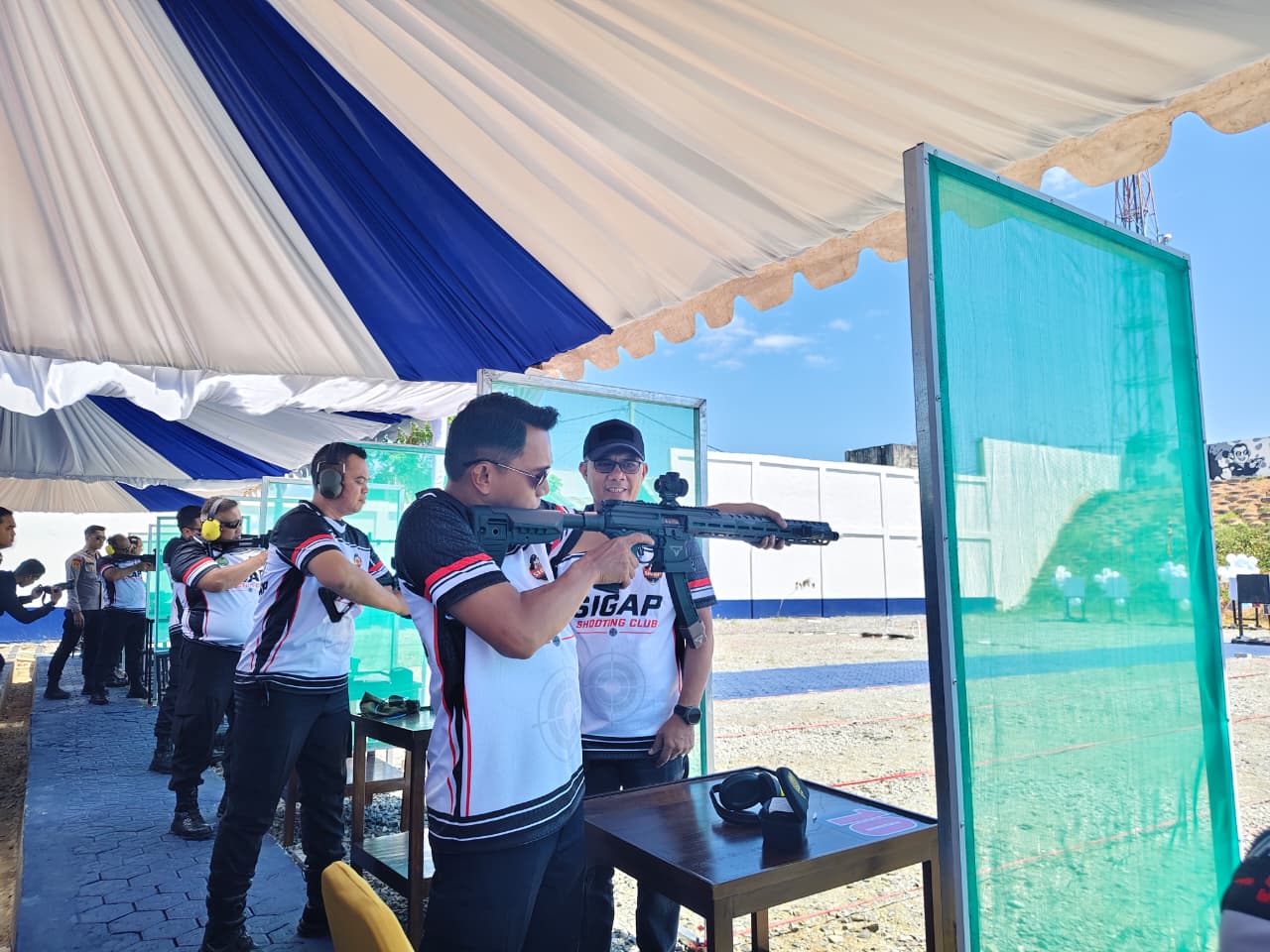 Kapolda Sulsel Resmikan Lapangan Tembak Tathya Dharaka 2005 di Sidrap