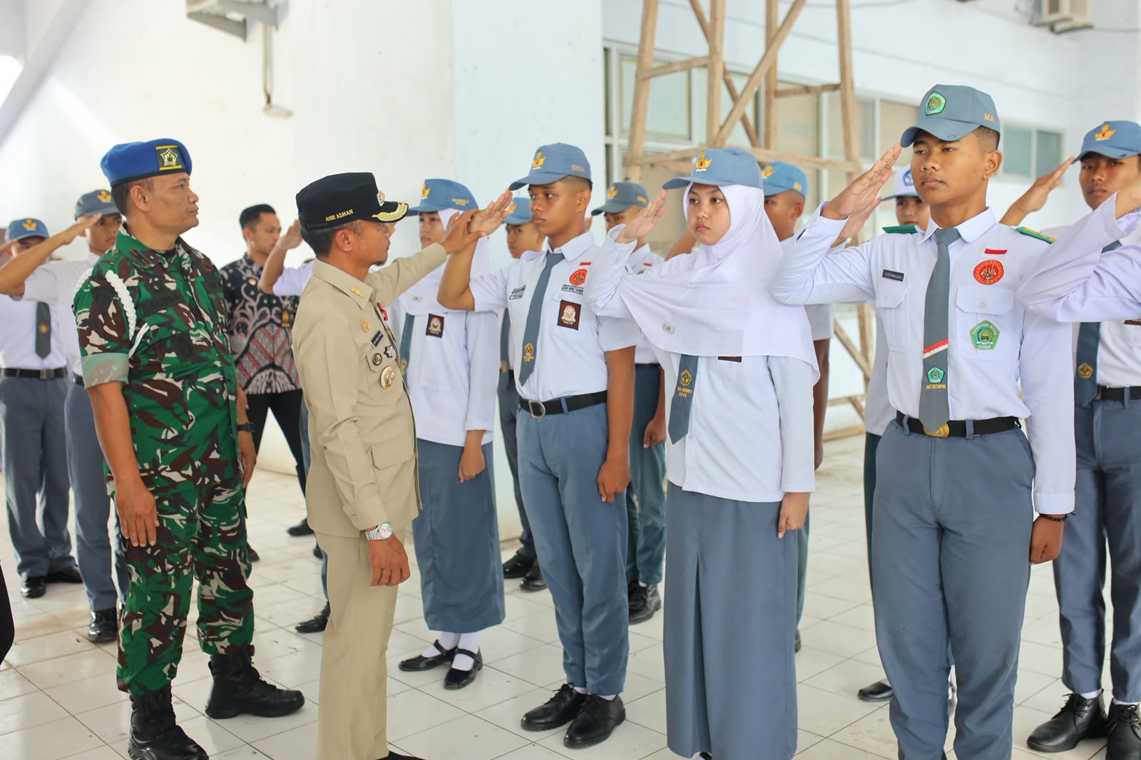 Bupati Bone Buka Diklat 70 Calon Paskibraka Tahun 2026