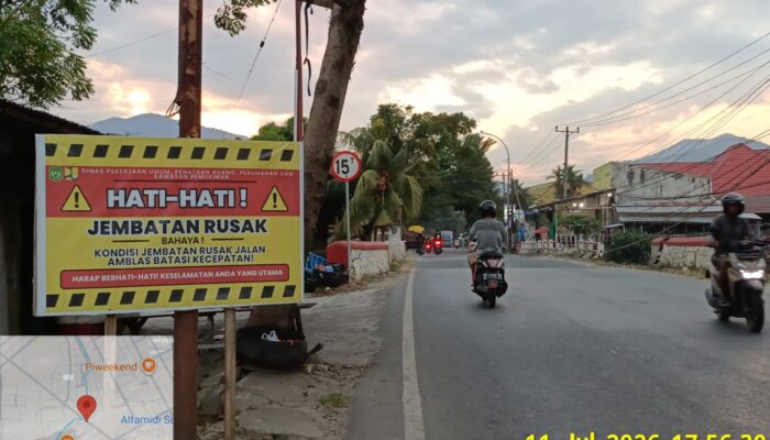 Dishub Palopo Siapkan Rekayasa Lalu Lintas Jelang Penutupan Jembatan Merah