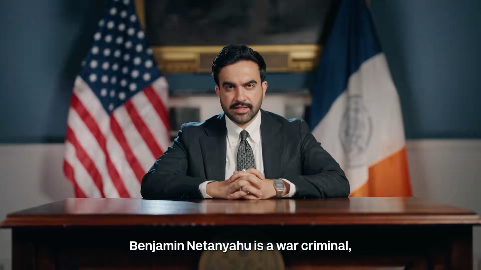 Zohran Mamdani Sebut Netanyahu Penjahat Perang