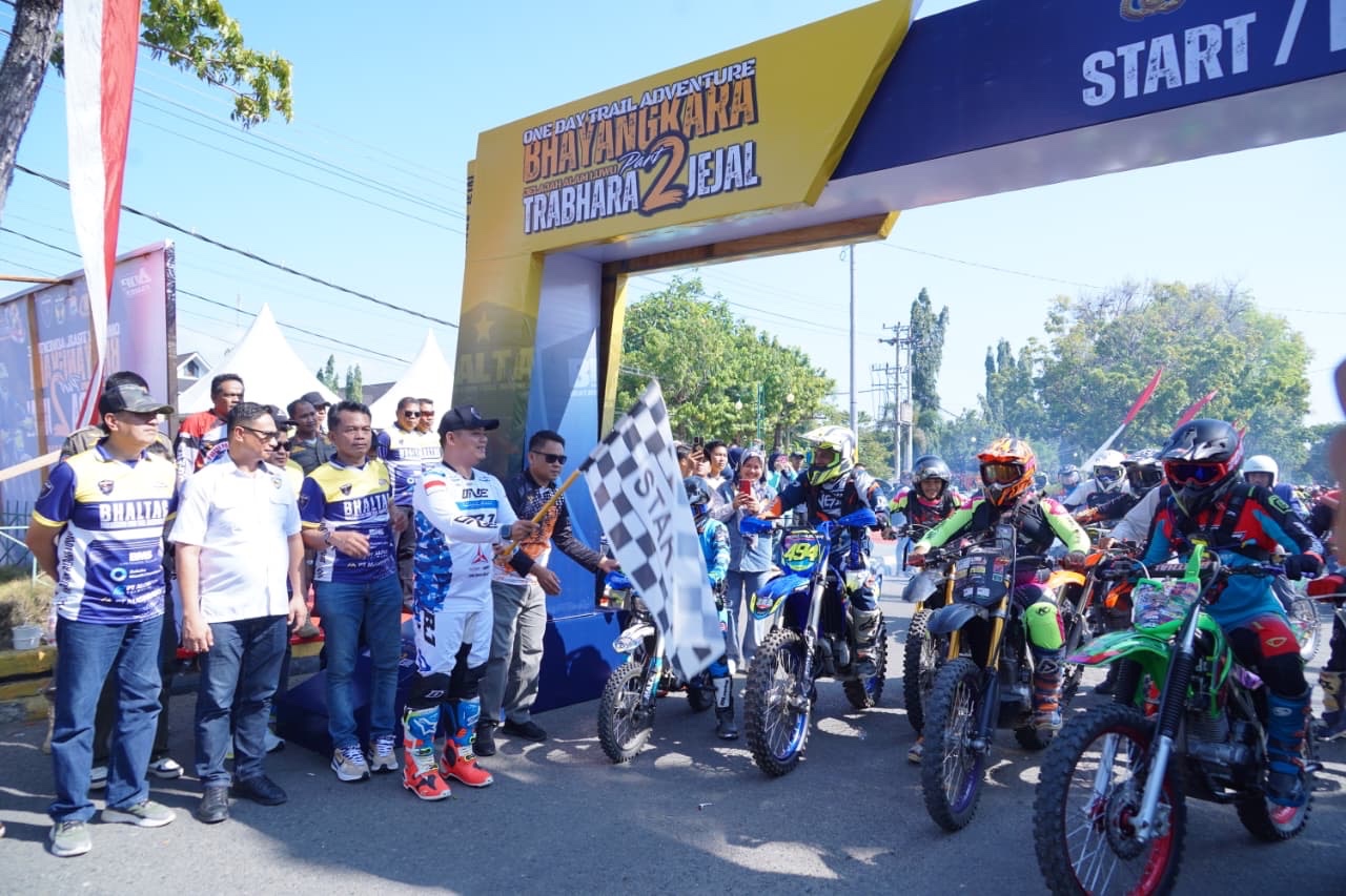 Ratusan Peserta Ramaikan One Day Trail Bhayangkara JEJAL Trabhara Part 2 di Luwu