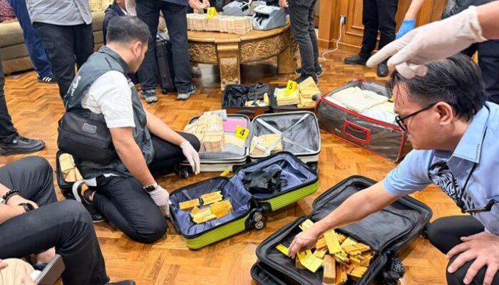 Geledah Rumah Mewah di Sentul, Polisi Temukan 74 Kg Emas Batangan di Balik Dinding Rahasia