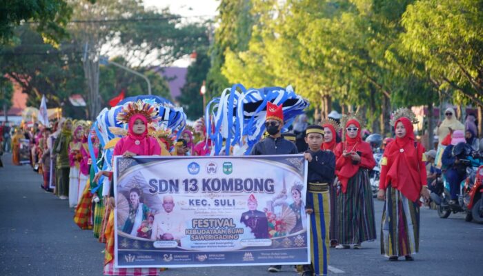 40 SD Meriahkan Karnaval Budaya Bumi Sawerigading