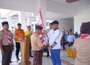 Lepas 32 Pramuka ke Jambore Nasional XII, Bupati Patahudding: Harumkan Nama Luwu di Tingkat Nasional