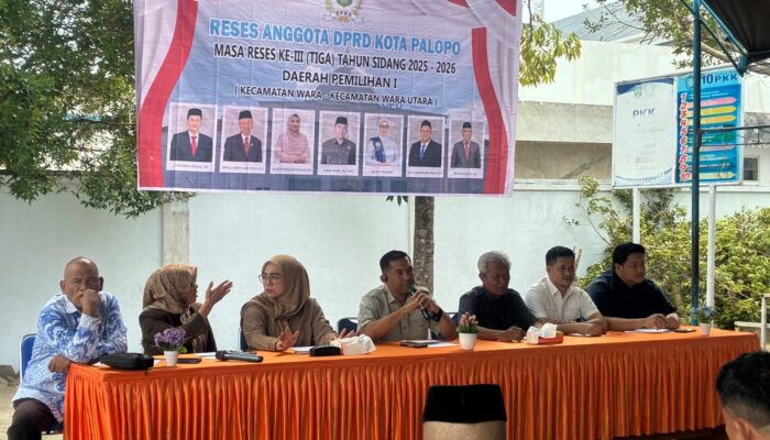 Reses Dapil I Palopo Bahas Sampah, Pajak, Posyandu, dan Zonasi Sekolah