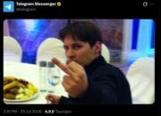 Dicap Membantu Terorisme, CEO Telegram Balas Rusia dengan Jari Tengah