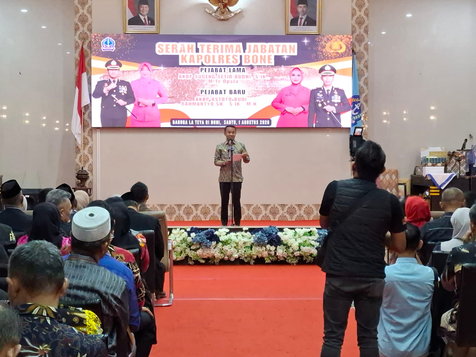 Pemkab Bone Gelar Pisah Sambut Kapolres Bone