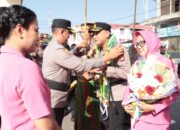 Kapolres Sidrap Berganti, AKBP Indra Waspada Disambut Tari Padduppa
