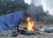 Alih-alih Menyita, Polisi Justru Bakar Barang Bukti di Lokasi Dugaan Tambang Ilegal Luwu