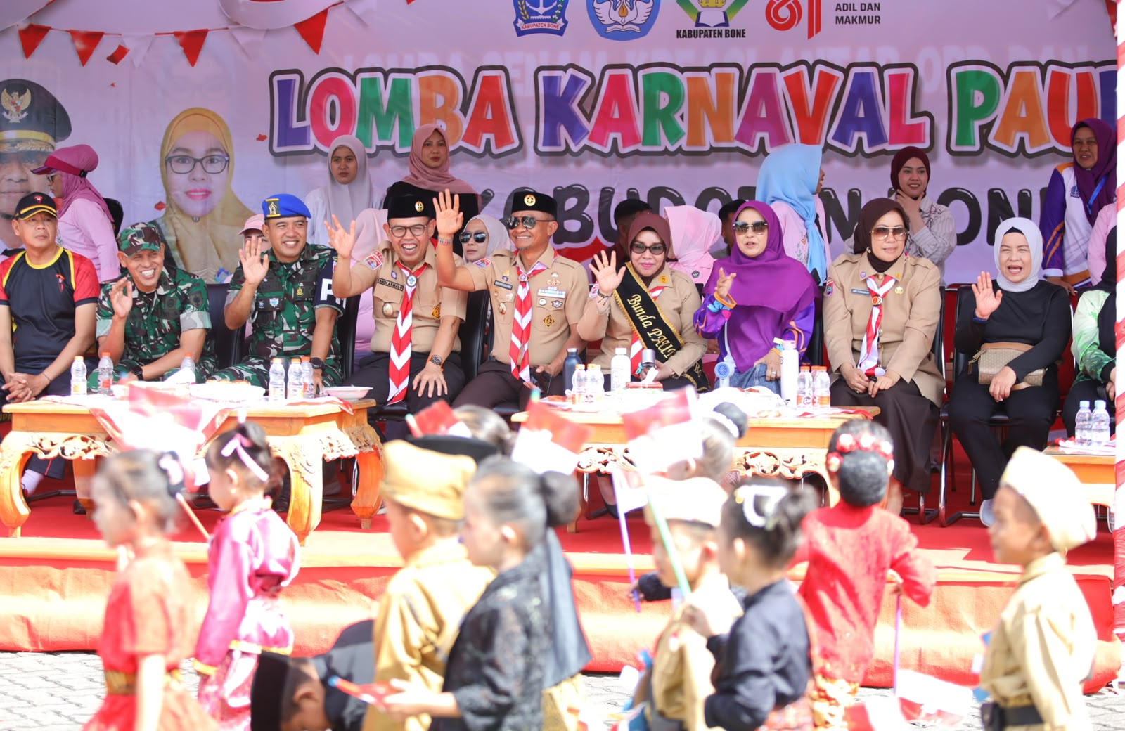 Karnaval PAUD dari 27 Kecamatan Warnai Perayaan Kemerdekaan di Bone