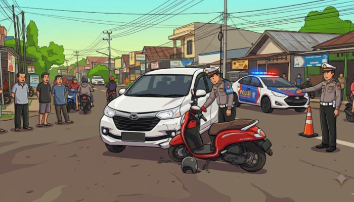 Anggota Polres Bone Terlibat Kecelakaan, Seorang Balita Meninggal Dunia