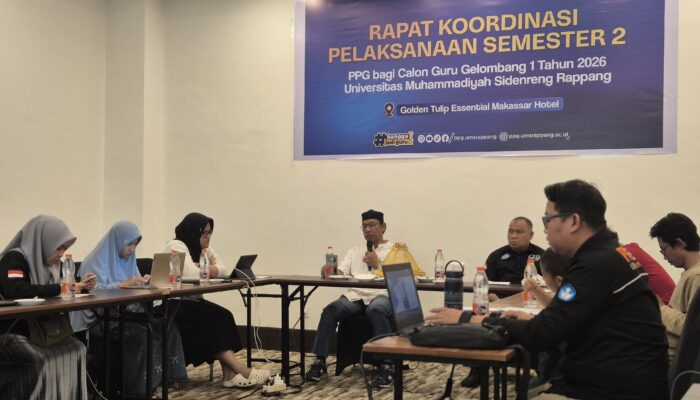 PPG UMS Rappang Matangkan Semester 2, Bahas UAS hingga PPL Mandiri