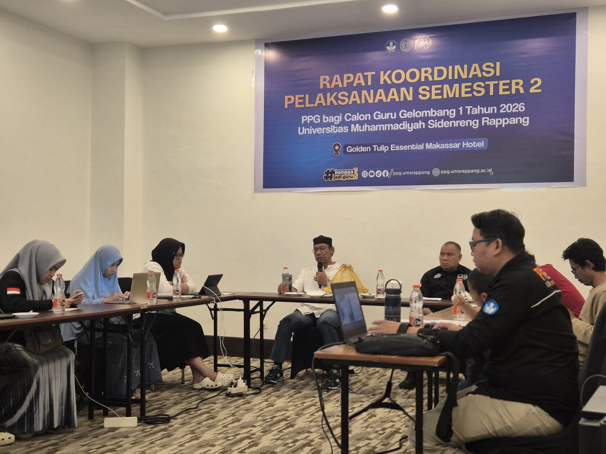 PPG UMS Rappang Matangkan Semester 2, Bahas UAS hingga PPL Mandiri