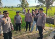 Polres Sidrap Kerahkan Water Cannon Bantu Aliri Sawah Warga di Desa Kanie