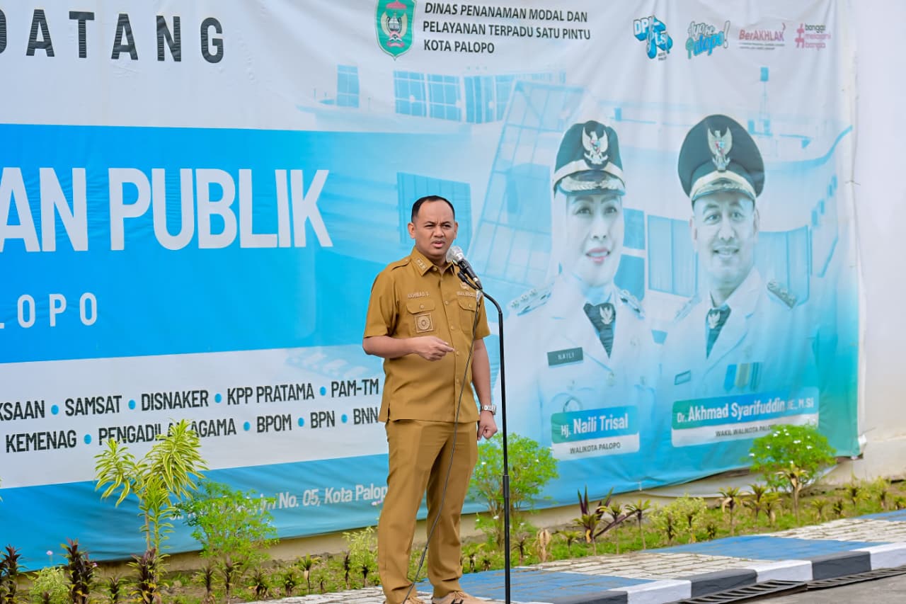 Wakil Wali Kota Palopo Minta DPMPTSP Tetap Maksimalkan Pelayanan Jelang HUT RI