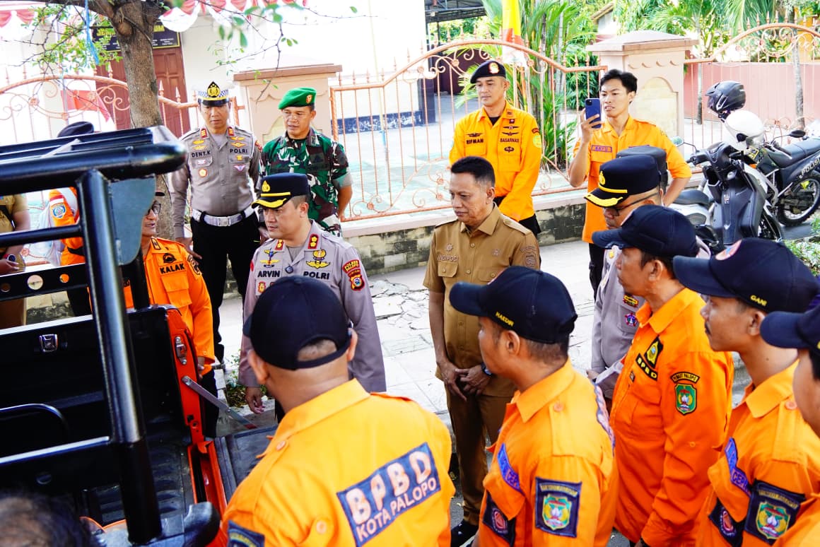Pj Sekda Palopo Hadiri Apel Kesiapsiagaan Karhutla di Polres Palopo