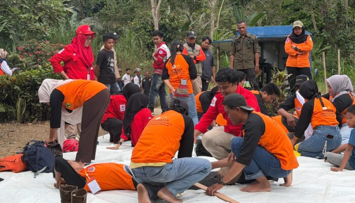 Perkuat Desa Tangguh Bencana, MDA Gelar Simulasi Dapur Umum