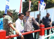 Kapolres Sidrap Hadiri Peresmian Jembatan Garuda Merah Putih