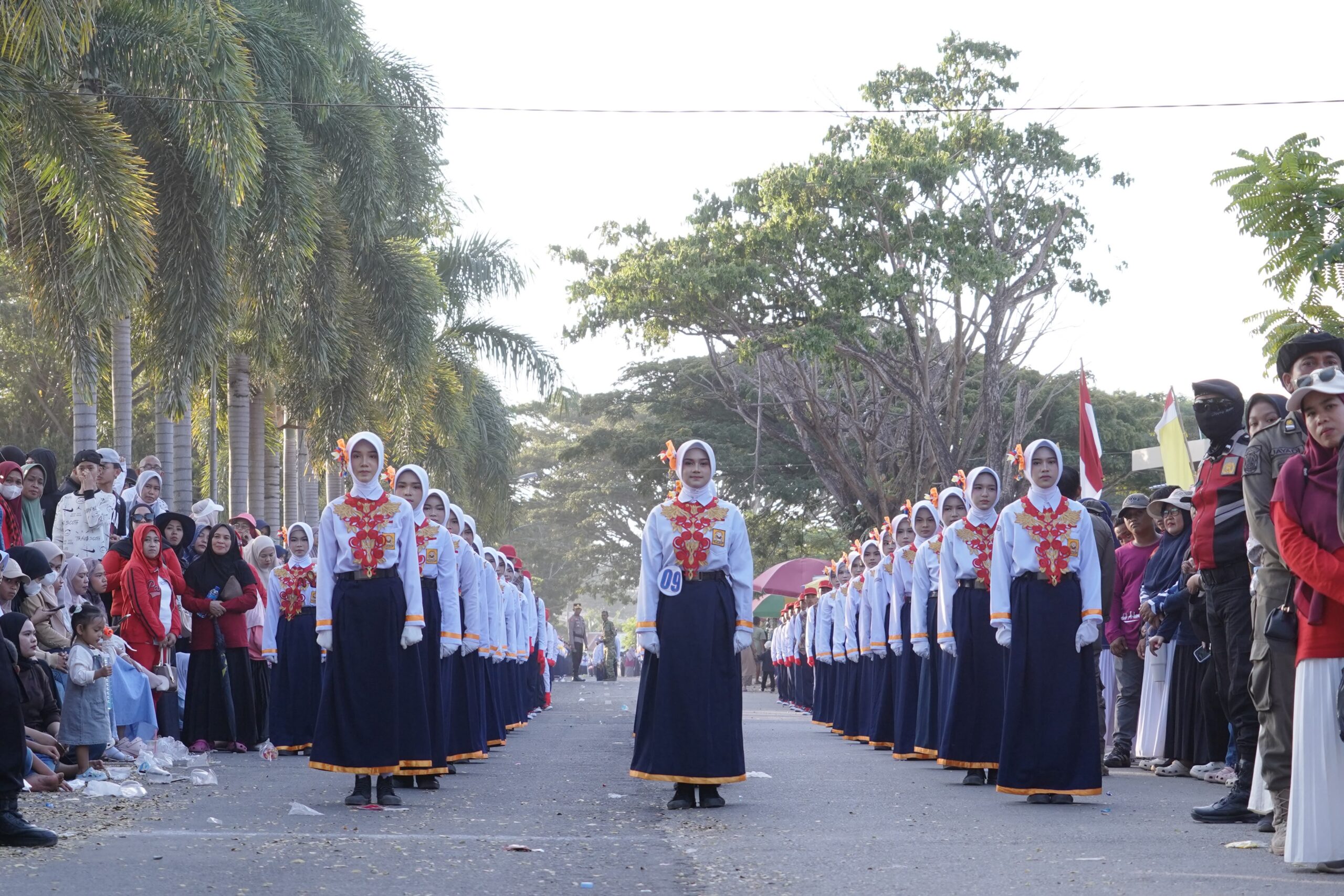 31 TK-PAUD dan Juara Gerak Jalan Kecamatan Meriahkan HUT RI ke-81 di Luwu