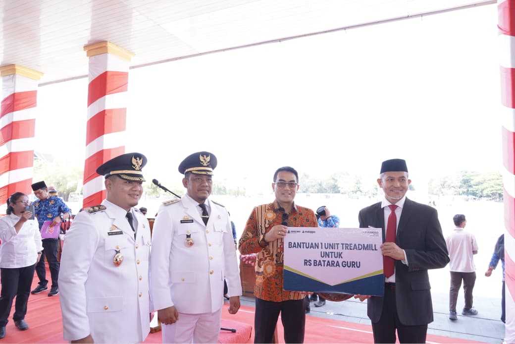 Masmindo Serahkan Bantuan Treadmill untuk RSUD Batara Guru