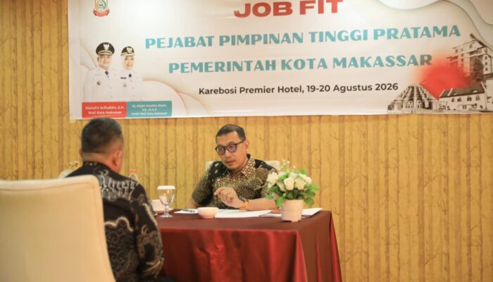 Job Fit 40 Pejabat Eselon II Makassar Dimulai, Rekam Jejak dan Kinerja Jadi Sorotan