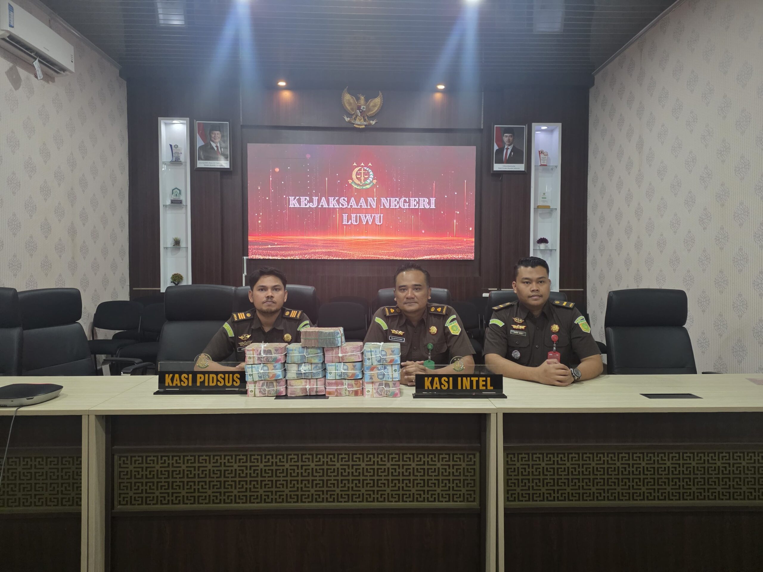 Kejari Luwu Pulihkan Rp1,44 Miliar Kerugian Negara dari Empat Perkara Korupsi