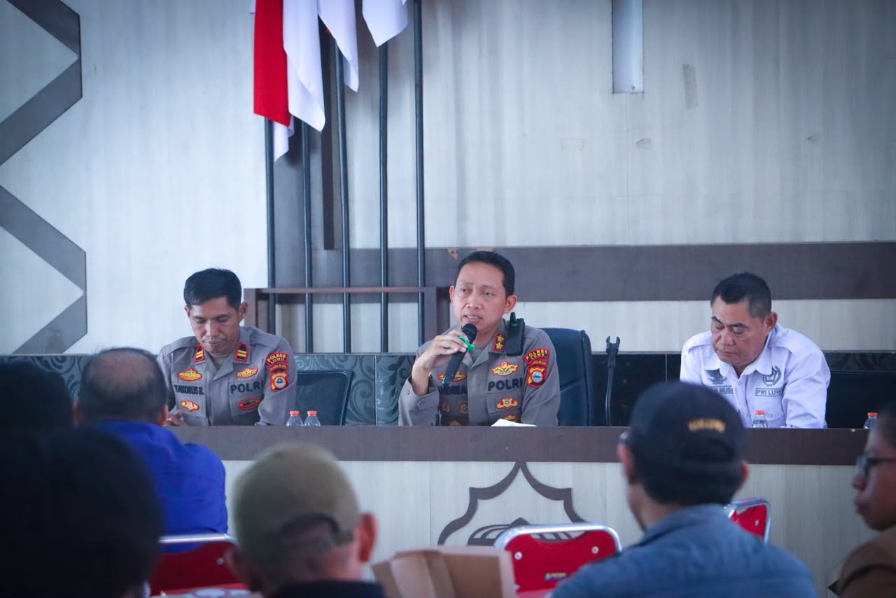 Kapolres Luwu Janji Tegas soal PETI, Narkoba hingga Kekerasan Anak