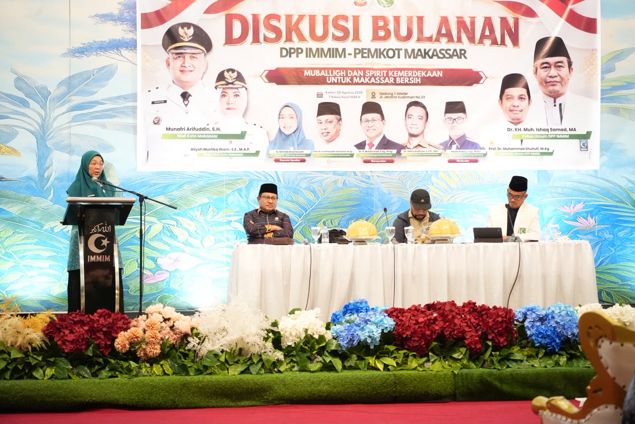 Melinda Aksa Ajak Muballigh Jadi Penggerak Makassar Bersih