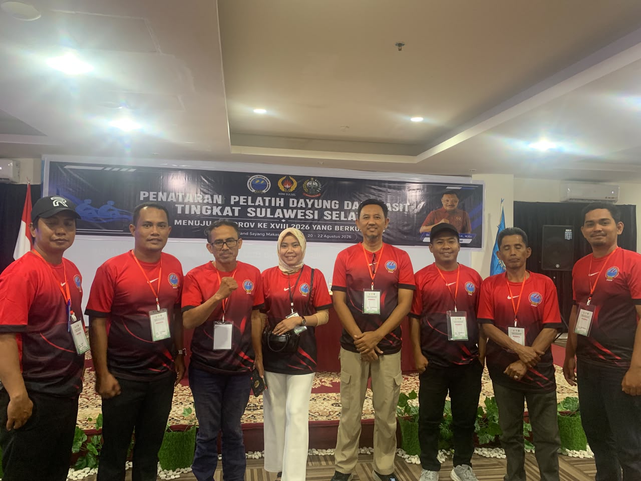 PODSI Bone Utus Delapan Personel Ikuti Penataran Pelatih dan Wasit di Makassar