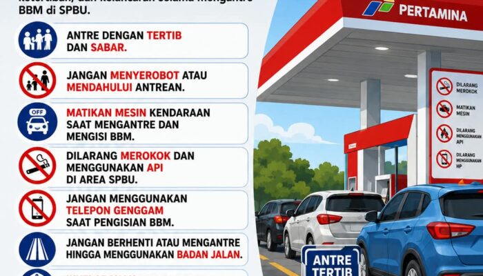 Kasat Lantas Polres Bone Imbau Warga Tertib Antre BBM dan Utamakan Keselamatan